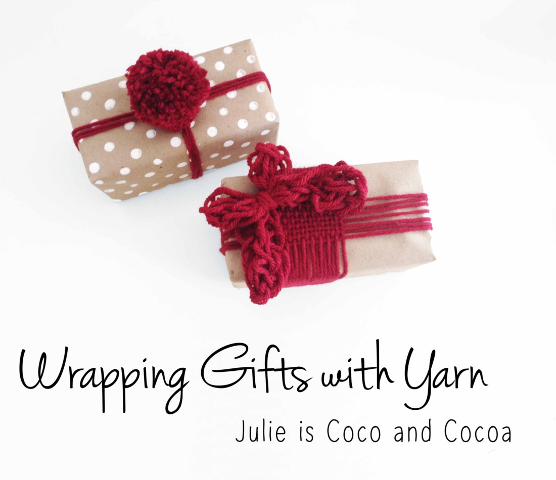 Wrapping Gifts With Yarn