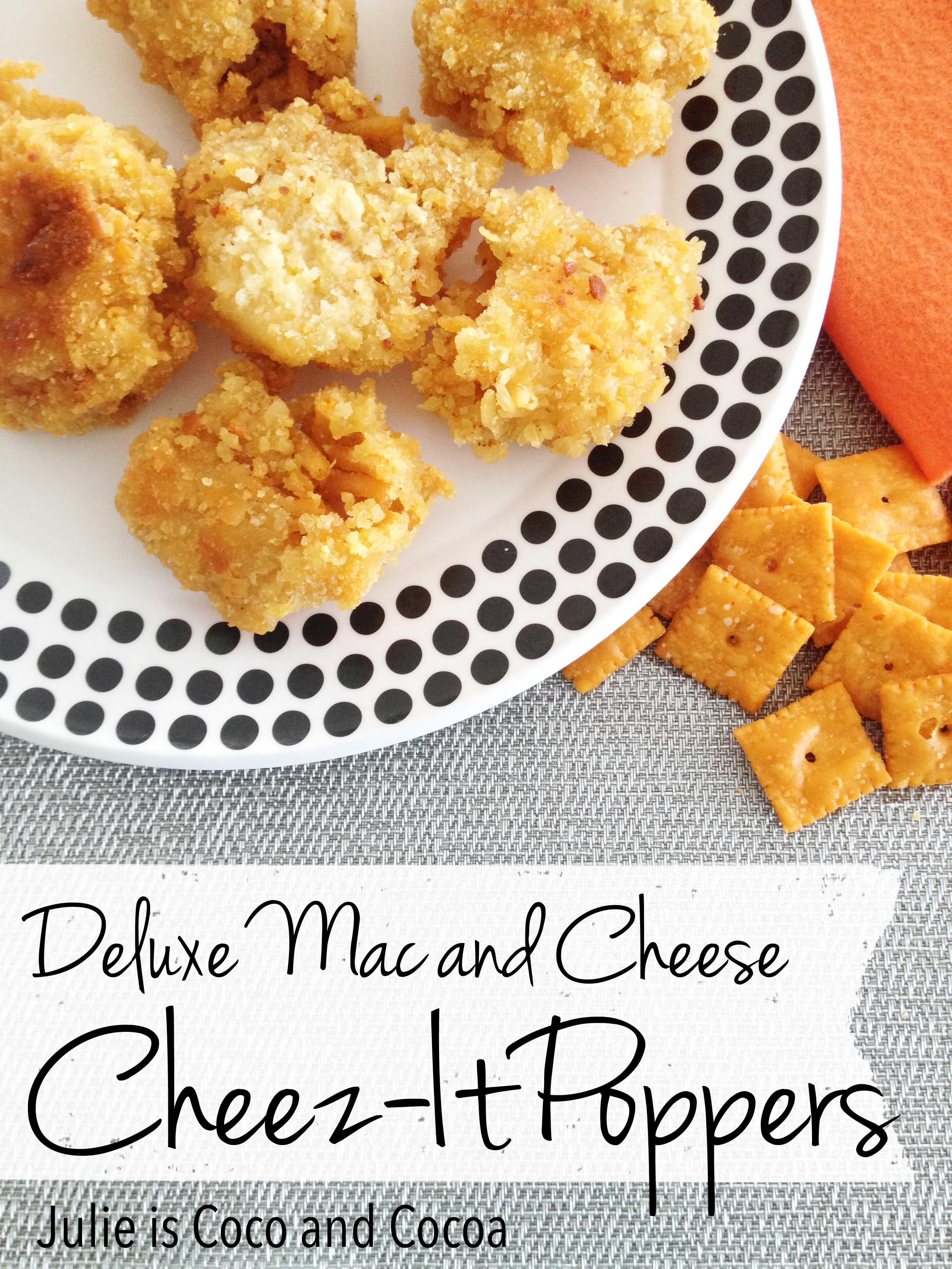 cheezit deluxe mac and cheese poppers