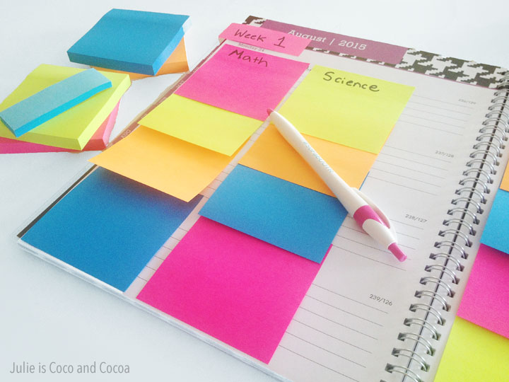 The secret to getting organized? A Post-It Note Planner