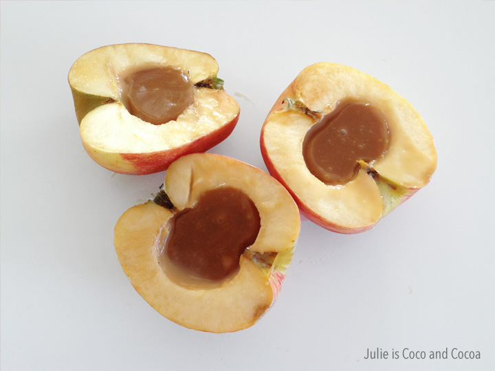 Chocolate Caramel Apple Slices