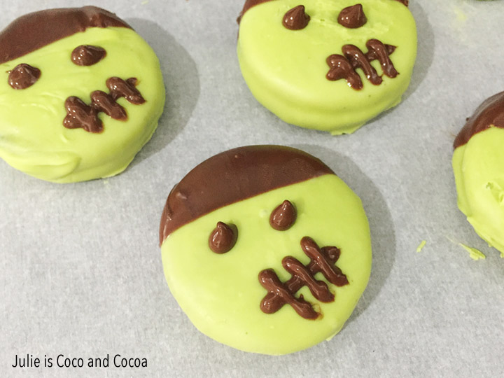 Frankenstein cookies are the perfect spooky dessert