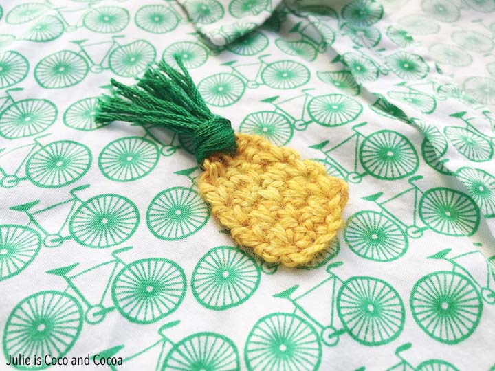 Mini Crochet Pineapple Pattern