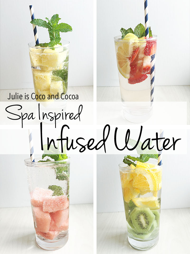 Spa Inspired Infused Water Recipes