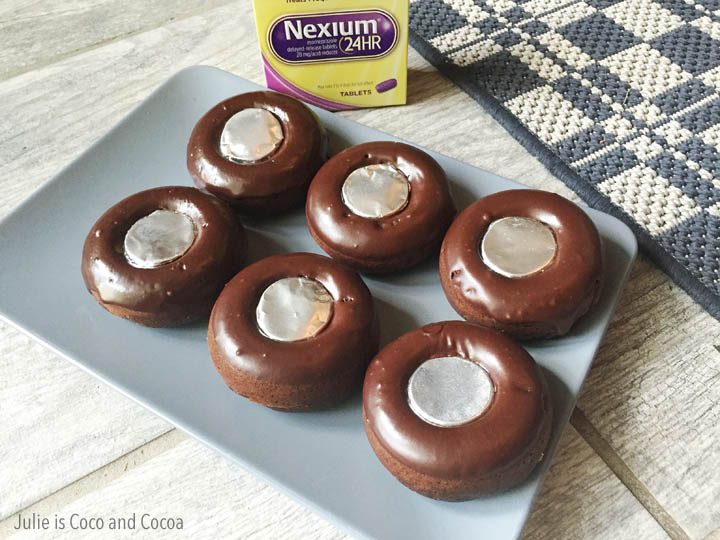 Spare Tire Chocolate Cake Donuts
