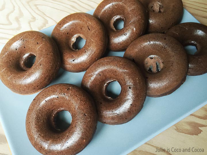 Spare Tire Chocolate Cake Donuts