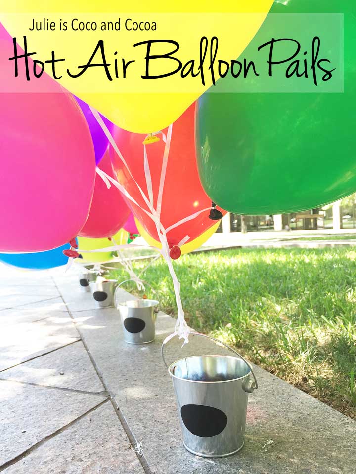 Hot Air Balloon Pails