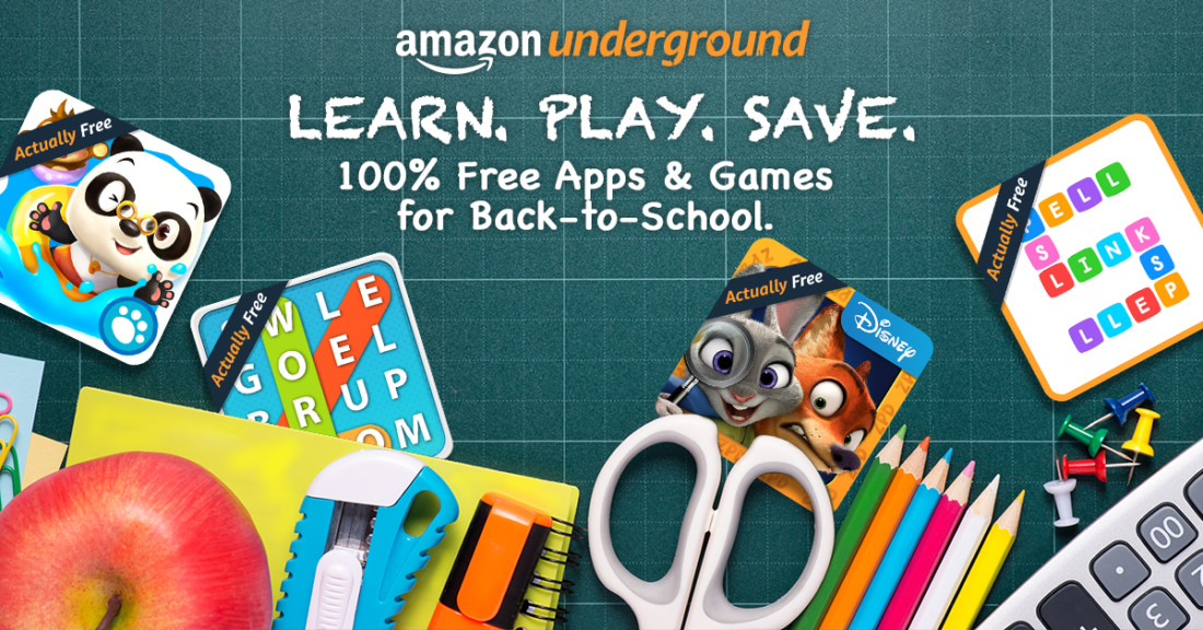 Educational Apps for Kids from Amazon Underground