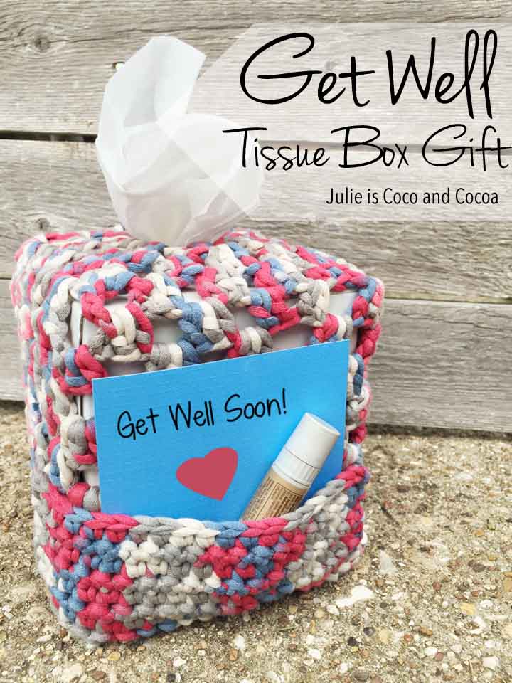 Get Well Soon Tissue Box