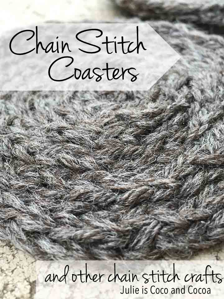 Chain Stitch Coasters