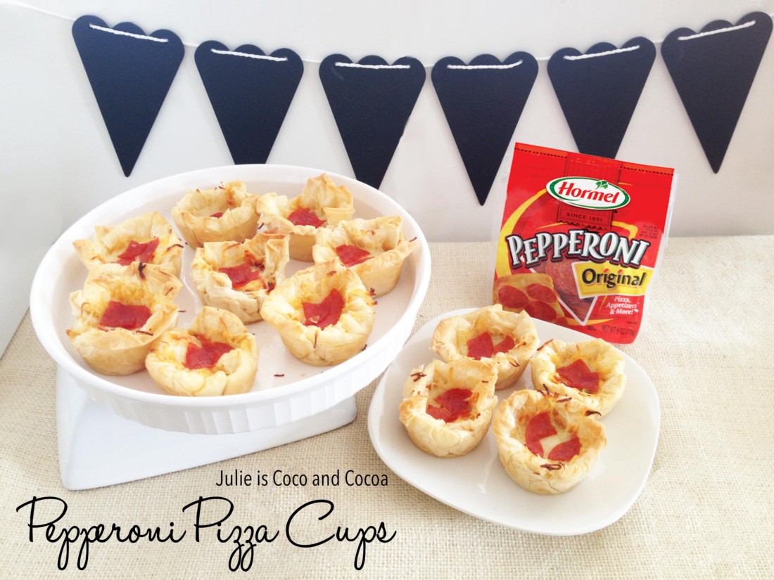 Pepperoni Pizza Cups Julie Measures