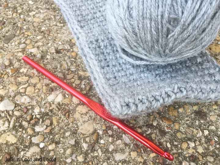 Single Crochet Knotted Headband