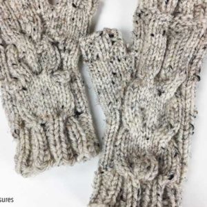 Bunny Gloves Knit Pattern