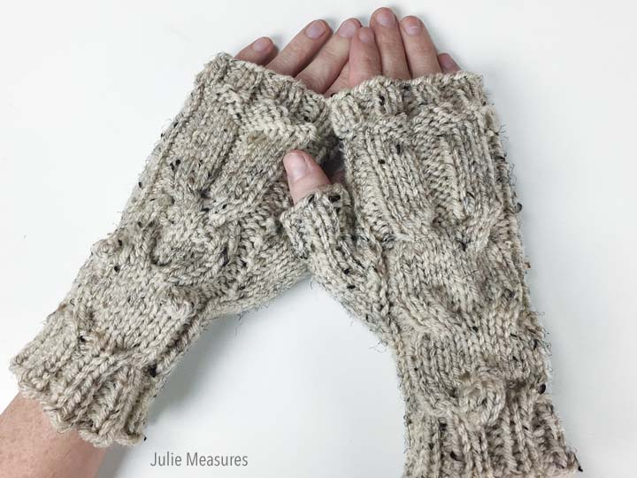 Bunny Gloves Knit Pattern