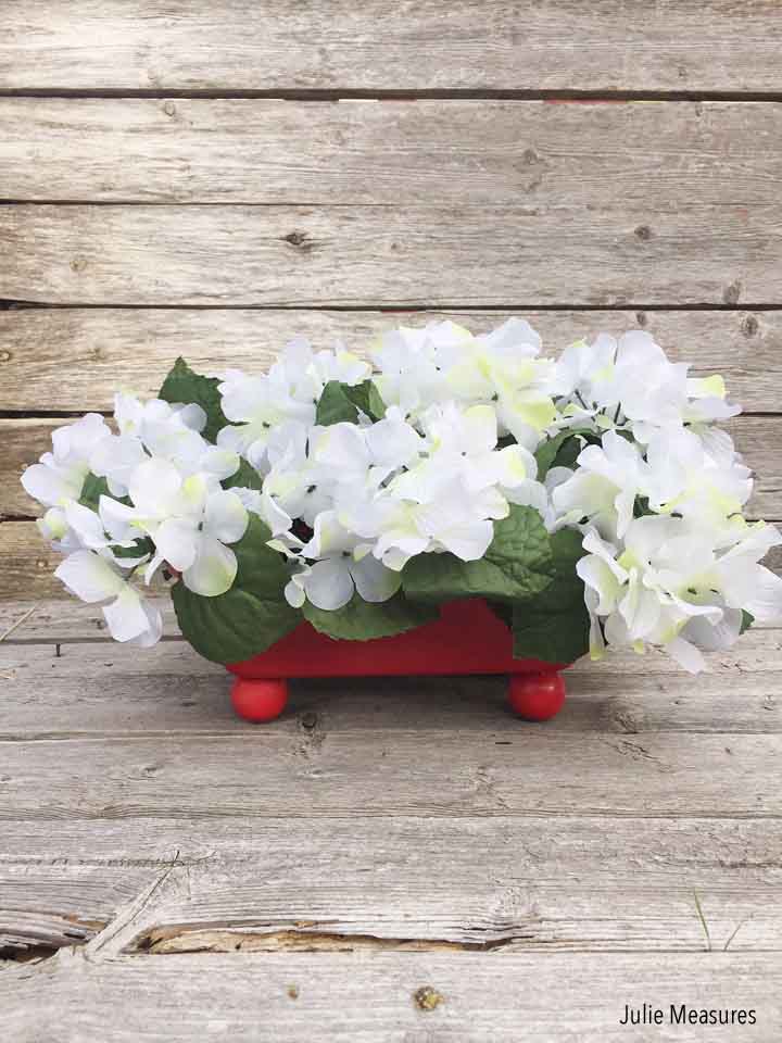 Upcycled Bread Pan Planter