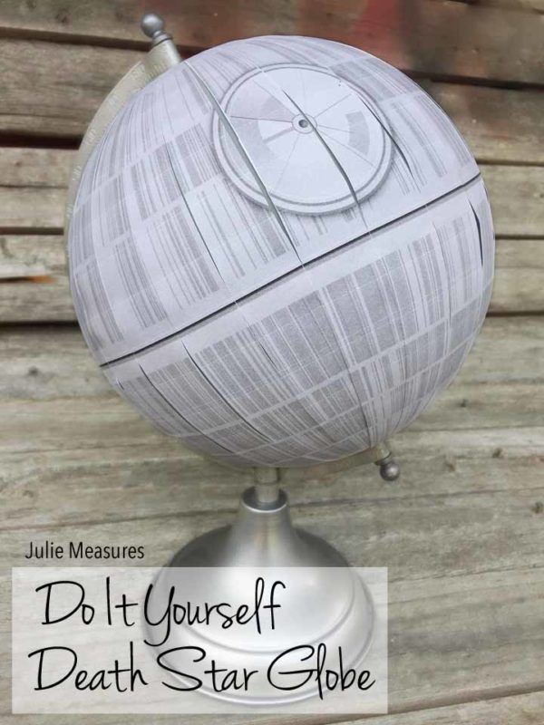 DIY Death Star Globe Julie Measures
