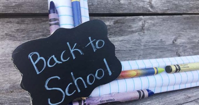 Back to School Photo Prop