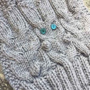 Bunny Scarf Knit Pattern