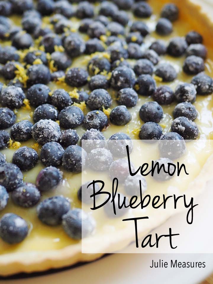 Lemon Blueberry Tart 