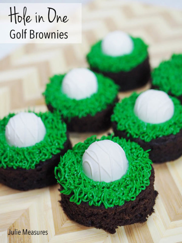 Hole In One Golf Brownies Julie Measures