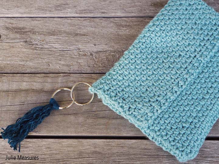 tassle clutch crochet pattern