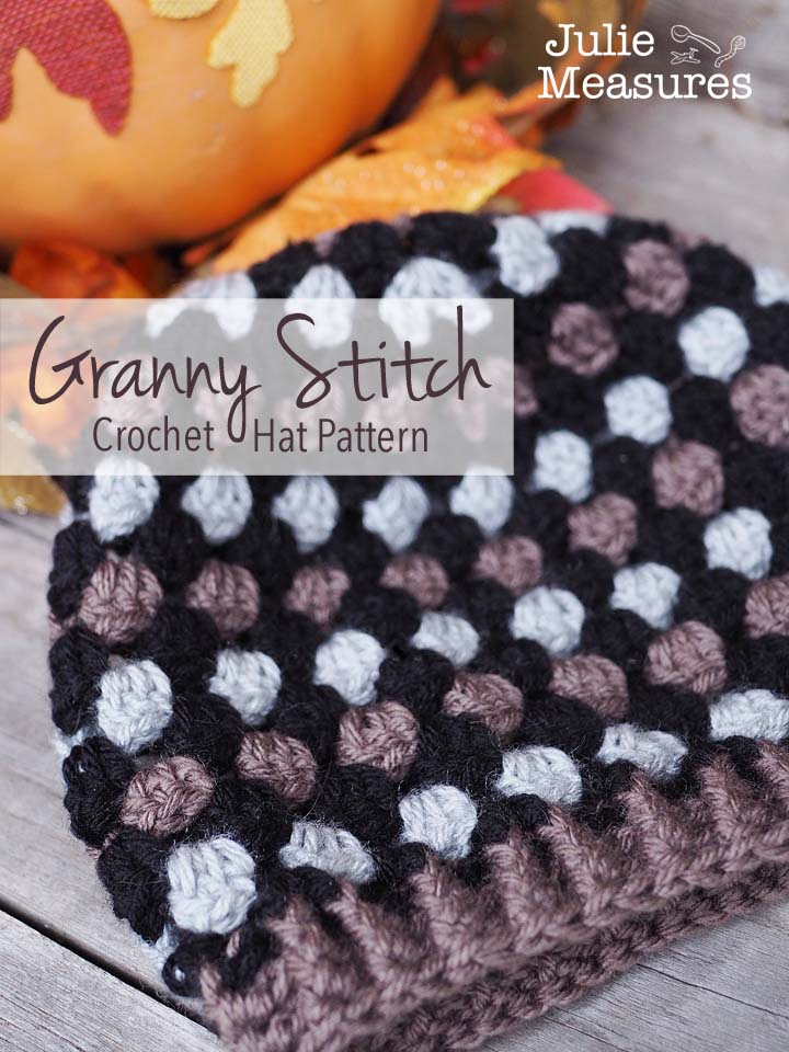 Granny Stitch Hat Pattern