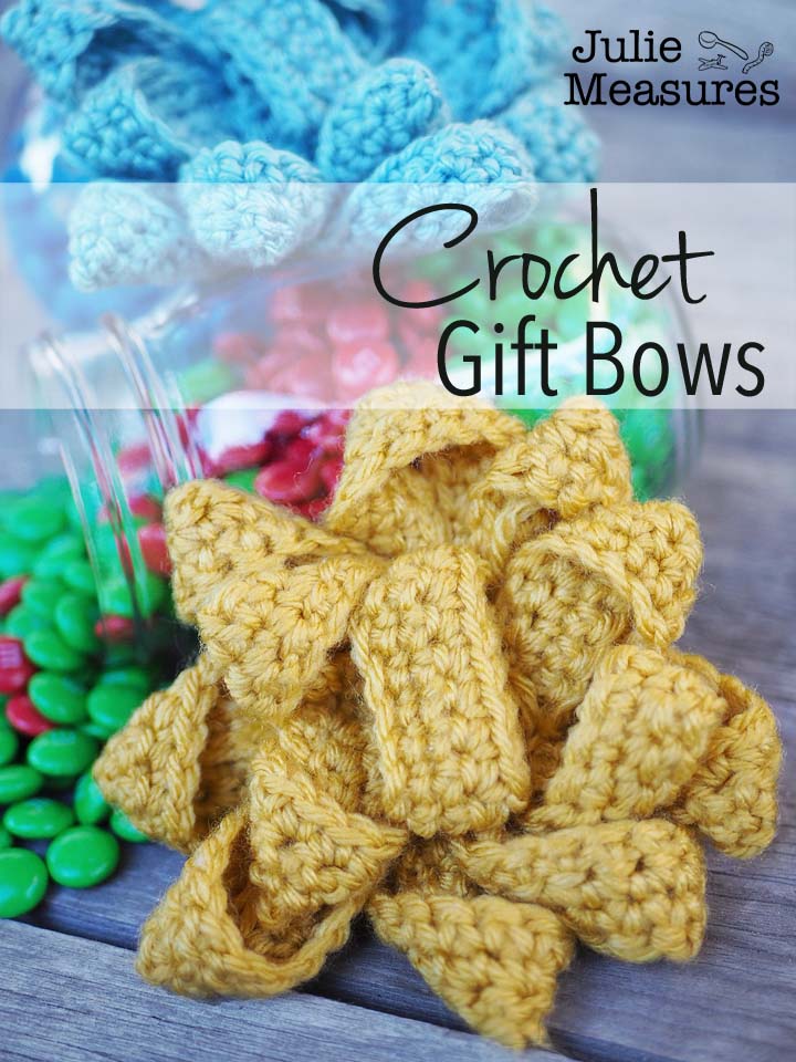 Crochet Gift Bow Pattern