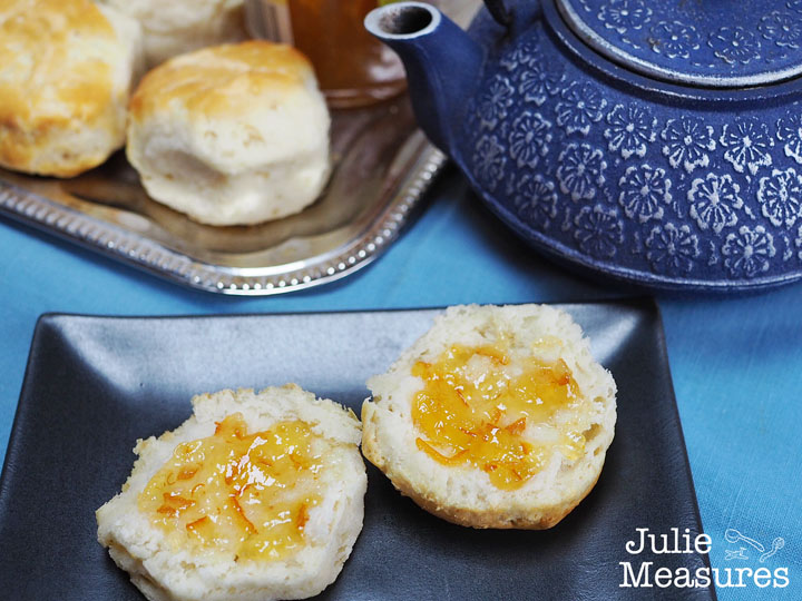 Buttermilk Biscuits and Orange Marmalade