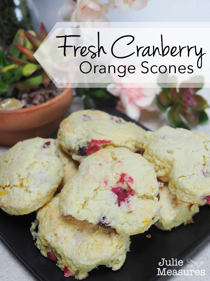 orange cranberry scones