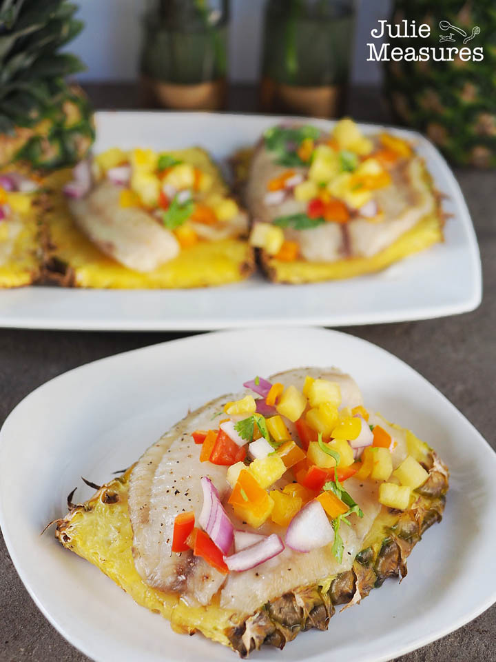 Pineapple Grilled Fish