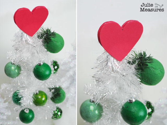 Grinch Christmas Tree and DIY Ornaments - Julie Measures