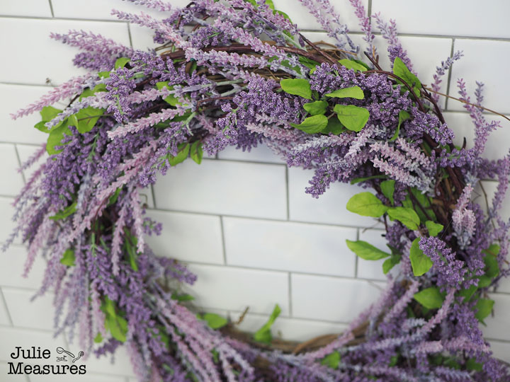 Lavender Wreath DIY