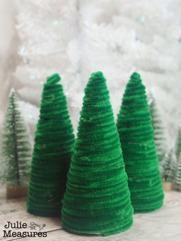 Christmas Tree Pipe Cleaner Craft Julie Measures